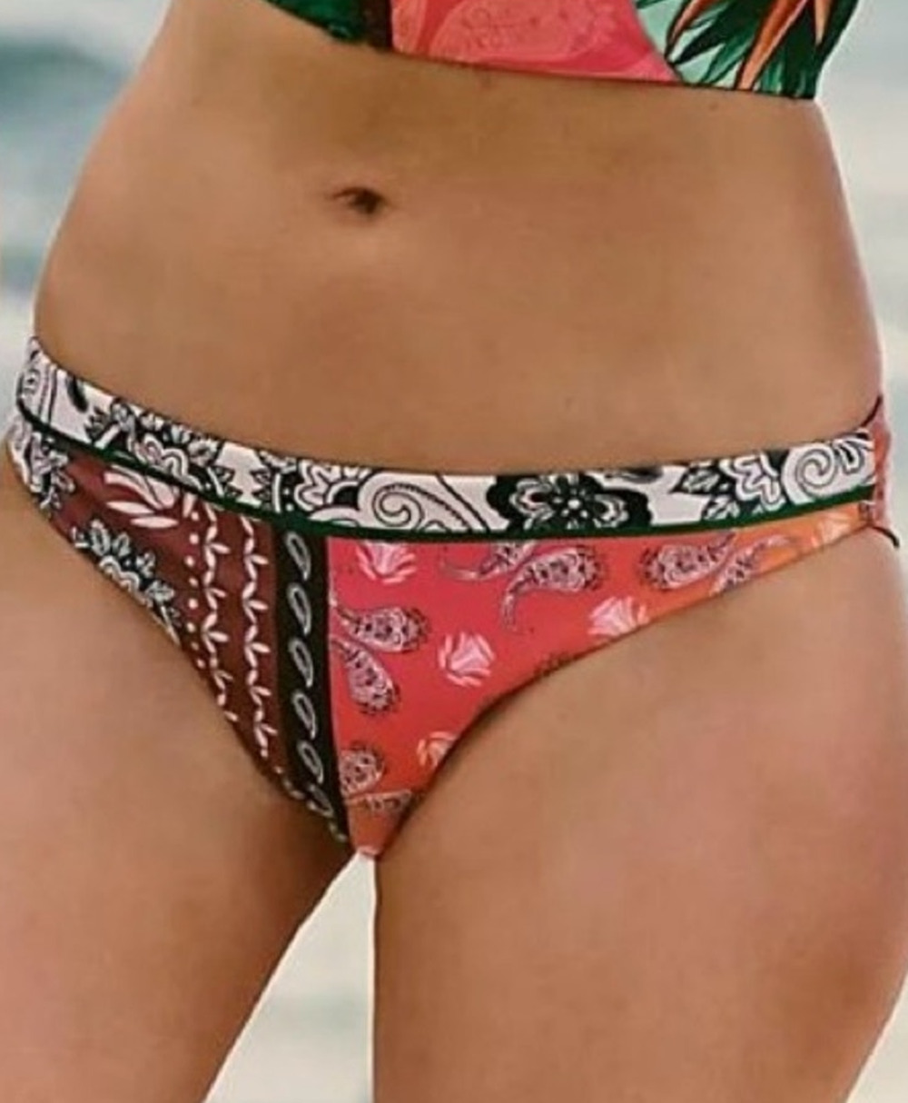 Agua Bendita Lola Cipres Low Rise Bikini Bottom Size XL NWT